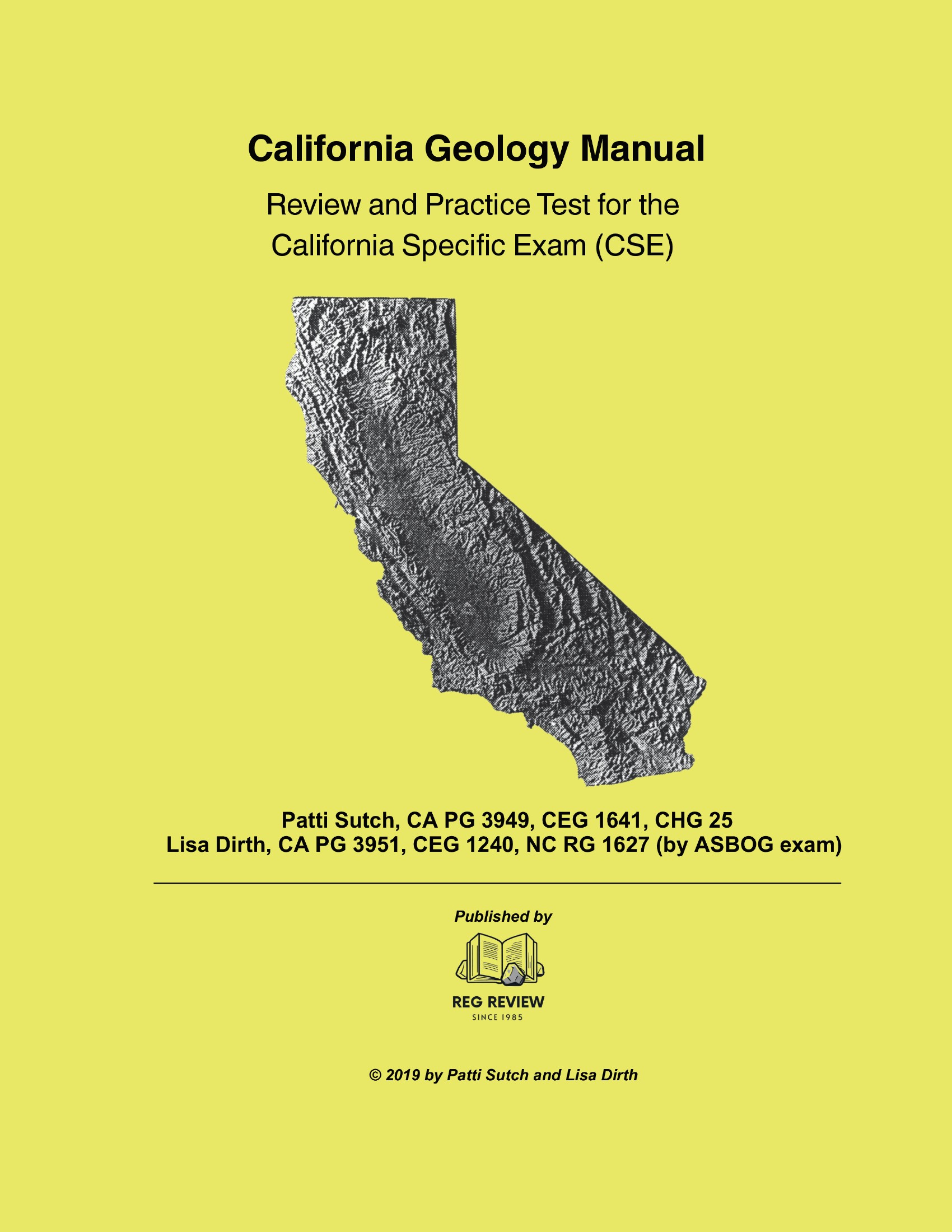 California Specific Study Manual front cover